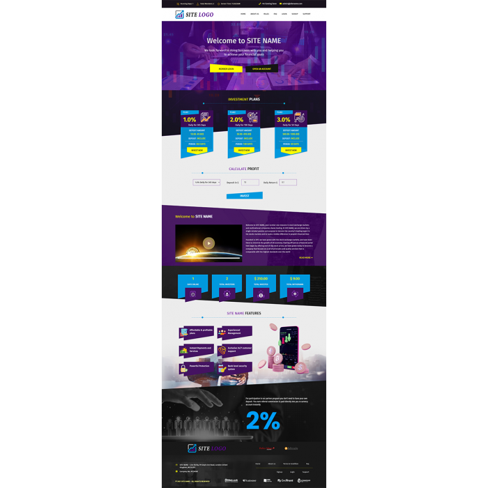 HYIP Template 002