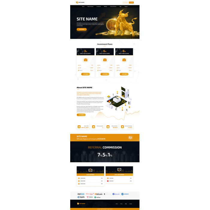 HYIP Template 006